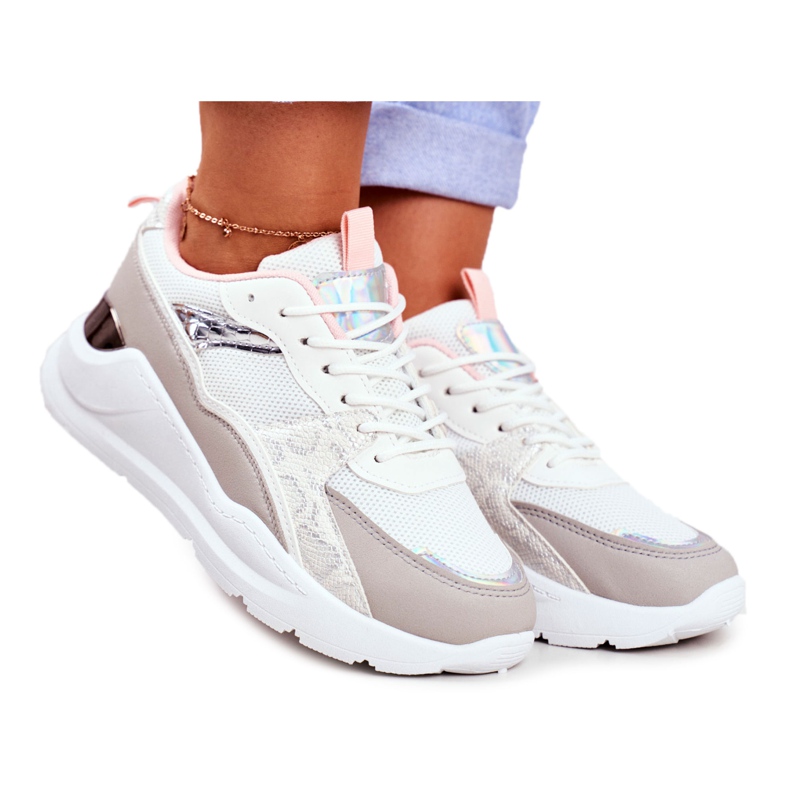 SEA Calzado Deportivo Mujer Sneakers Blanco Martina