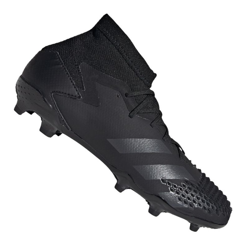 Botas de fútbol adidas Predator 20.1 Fg Jr FU6860 negro negro Botas de fútbol adidas Predator 20.1 Fg Jr FU6860 negro negro