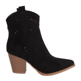 Bota cowboy calada negra ZE05P Negro Bota cowboy calada negra ZE05P Negro