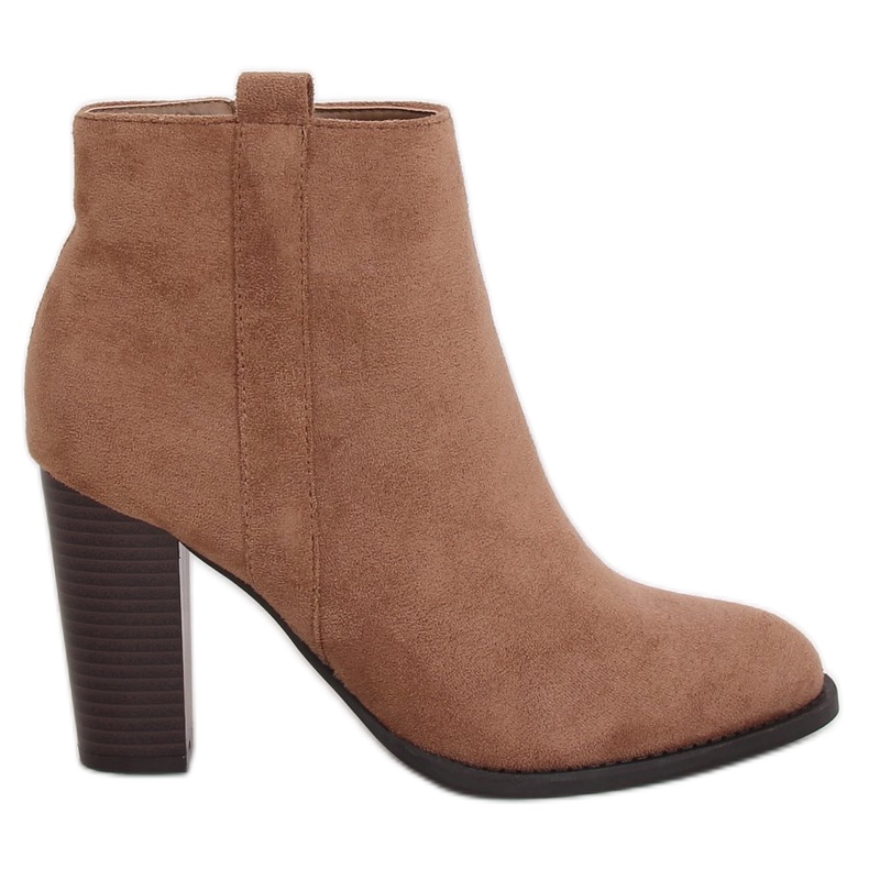 Tacones altos clásicos beige UK09P Beige marrón