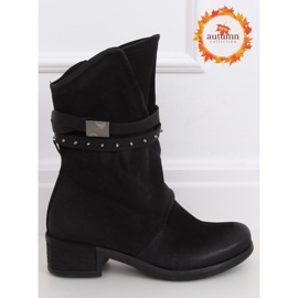 Botas militares negras de mujer ST-05P Black negro