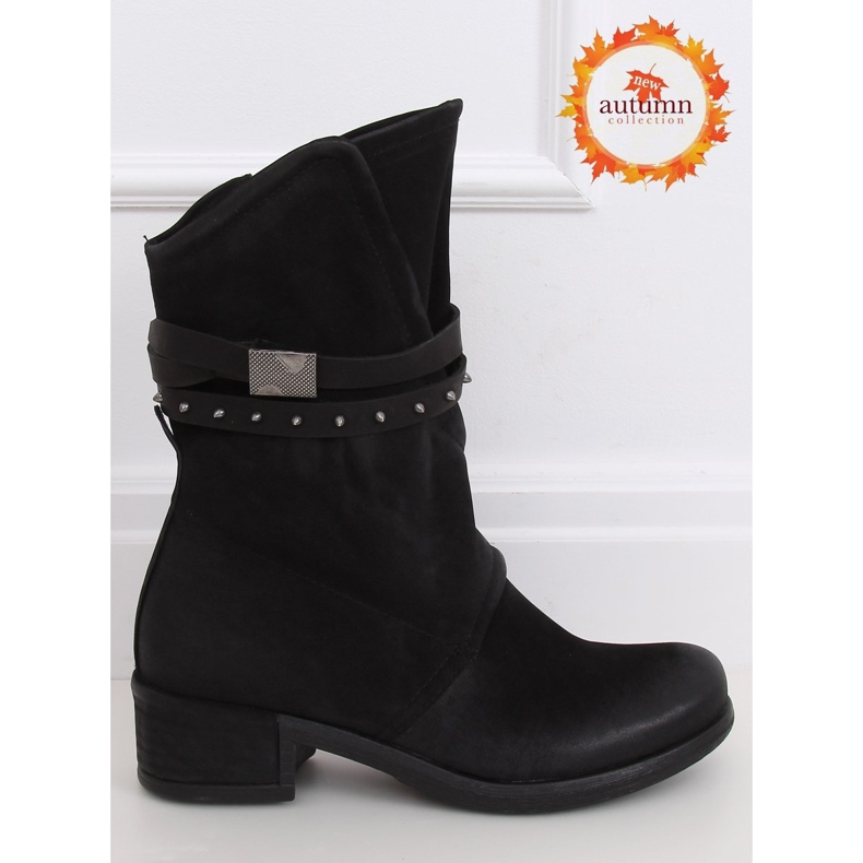 Botas militares negras de mujer ST-05P Black negro Botas militares negras de mujer ST-05P Black negro