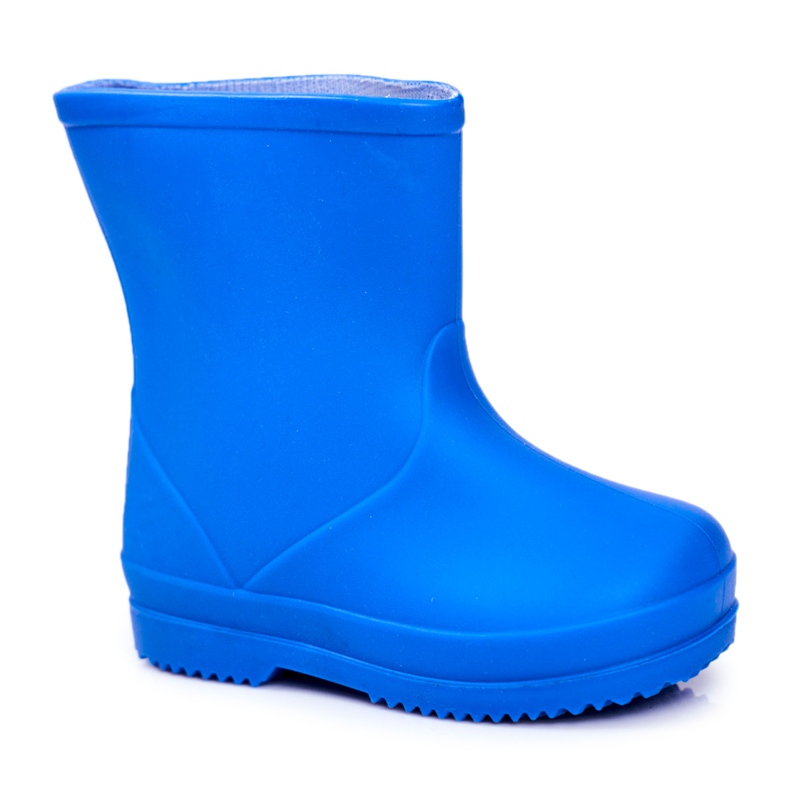 Chanclos de goma de goma de cuna clásica azul para niños