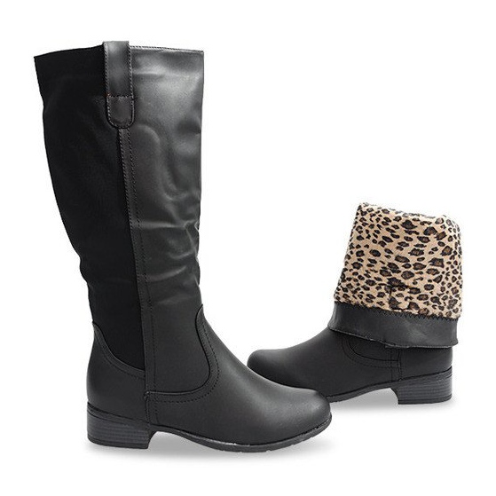 Botas altas con aislamiento 8524 Black negro Botas altas con aislamiento 8524 Black negro