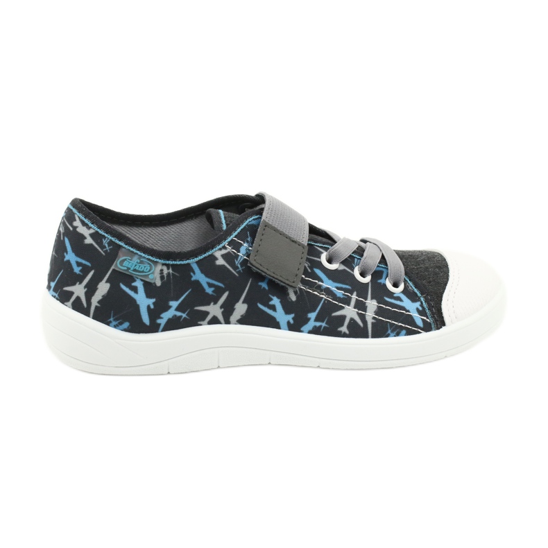 Calzado infantil befado 251Y155 azul gris