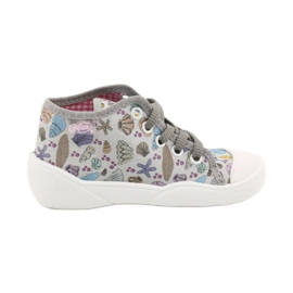 Zapatos befado para niños 218P061 gris multicolor