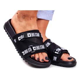 Pantuflas de Mujer Big Star Military Black GG274018 negro