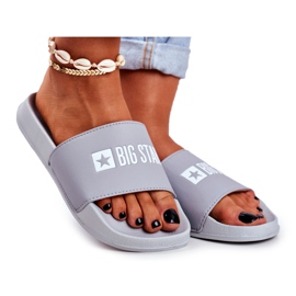 Pantuflas de Mujer Big Star Grey GG274042 gris