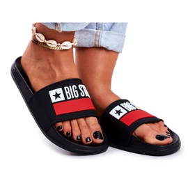 Pantuflas de Mujer Big Star Classic Black GG274A045 negro