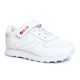 Zapatillas deportivas para niños Big Star con velcro blanco GG374057 Zapatillas deportivas para niños Big Star con velcro blanco GG374057