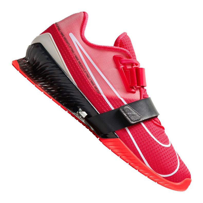 Calzado de entrenamiento Nike Romaleos 4 M CD3463-660 rojo