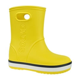 Bota de lluvia Crocs Crocband Niños 205827-734 rojo amarillo