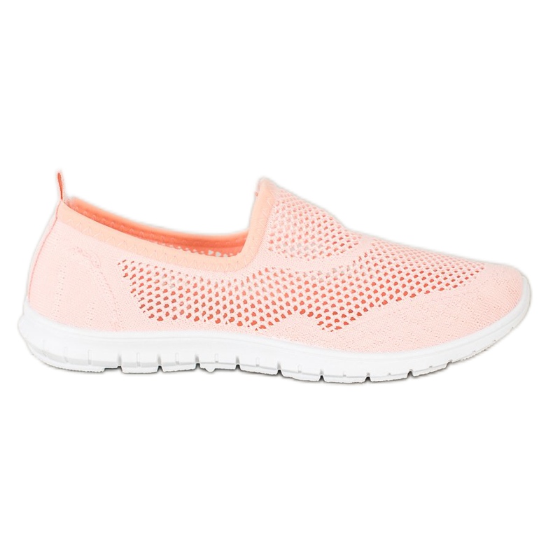Bona Slipons calados naranja