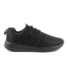 Zapatos deportivos negros para hombre MN15-B2 Zapatos deportivos negros para hombre MN15-B2