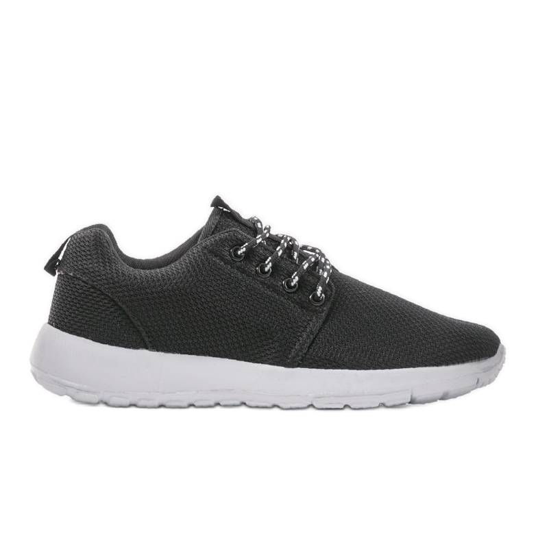 Zapatos deportivos negros para hombre MN15-1 Zapatos deportivos negros para hombre MN15-1