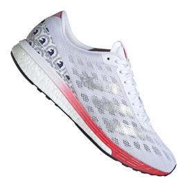 Zapatillas de running adidas Adizero Boston 9 M FX8499 blanco rojo gris