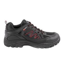 Zapatillas de trekking deportivas negras HL-1831B negro