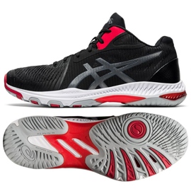 Zapatillas de voleibol Asics Netburner Ballistic Ff Mt 2 M 1051A042-001 negro negro Zapatillas de voleibol Asics Netburner Ballistic Ff Mt 2 M 1051A042-001 negro negro