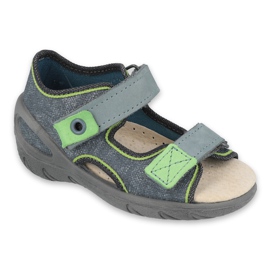 Calzado infantil befado 065X141 gris verde