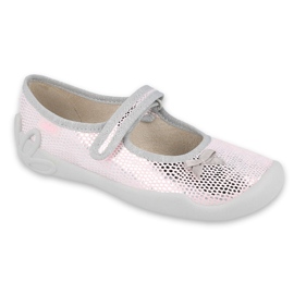 Calzado infantil befado 114Y401 rosa gris