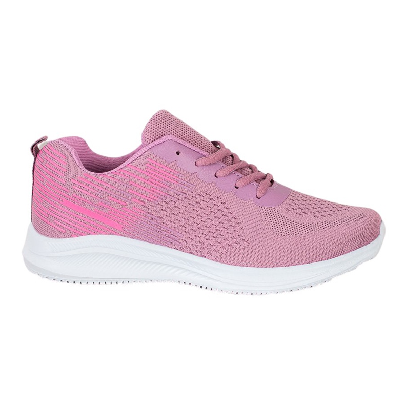 SHELOVET Zapatos deportivos ligeros rosado