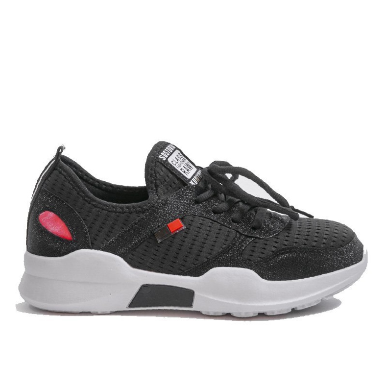 Zapatillas deportivas de mujer negras SH801-D negro Zapatillas deportivas de mujer negras SH801-D negro