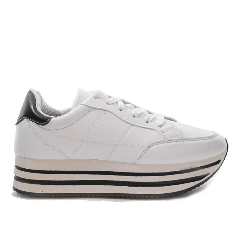 Zapatos deportivos blancos de mujer de moda 230-3 Zapatos deportivos blancos de mujer de moda 230-3