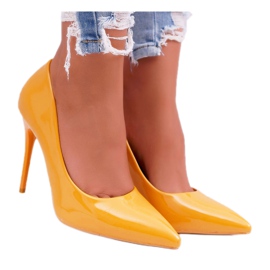 SEA Zapatos de tacón de mujer Yanna amarillos