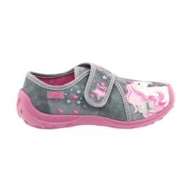 Calzado infantil befado 560X117 rosado gris