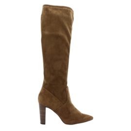 Botas de mujer Caprice 25501-25 cognac stretch multicolor