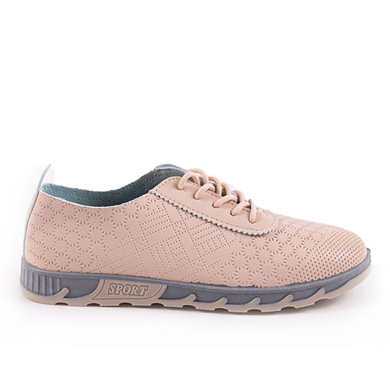 Zapatillas beige JH8685-2 marrón