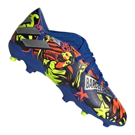 Botas de fútbol adidas Nemeziz Messi 19.3 Fg Jr EH0599 multicolor multicolor
