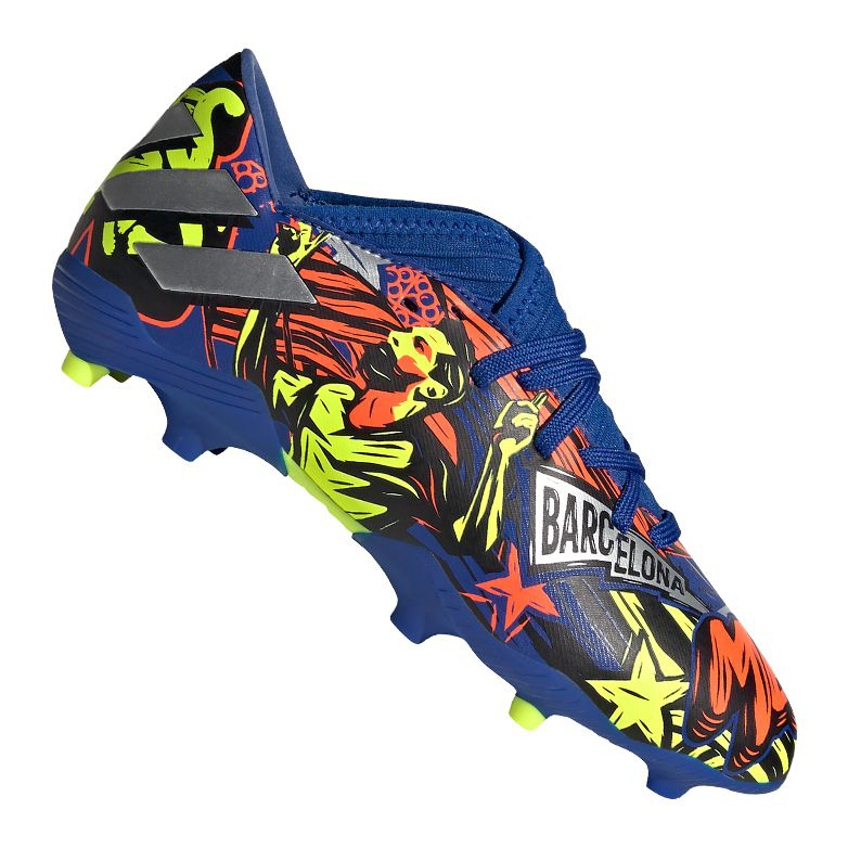 Botas de fútbol adidas Nemeziz Messi 19.3 Fg Jr EH0599 multicolor multicolor