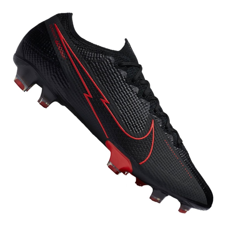 Botas de fútbol Nike Vapor 13 Elite Fg M AQ4176-060 negro negro