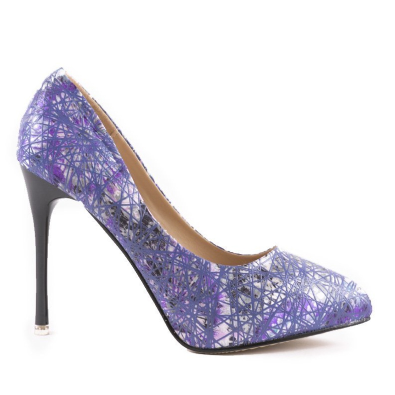 Alfileres flor morada 0116-4 violeta multicolor Alfileres flor morada 0116-4 violeta multicolor