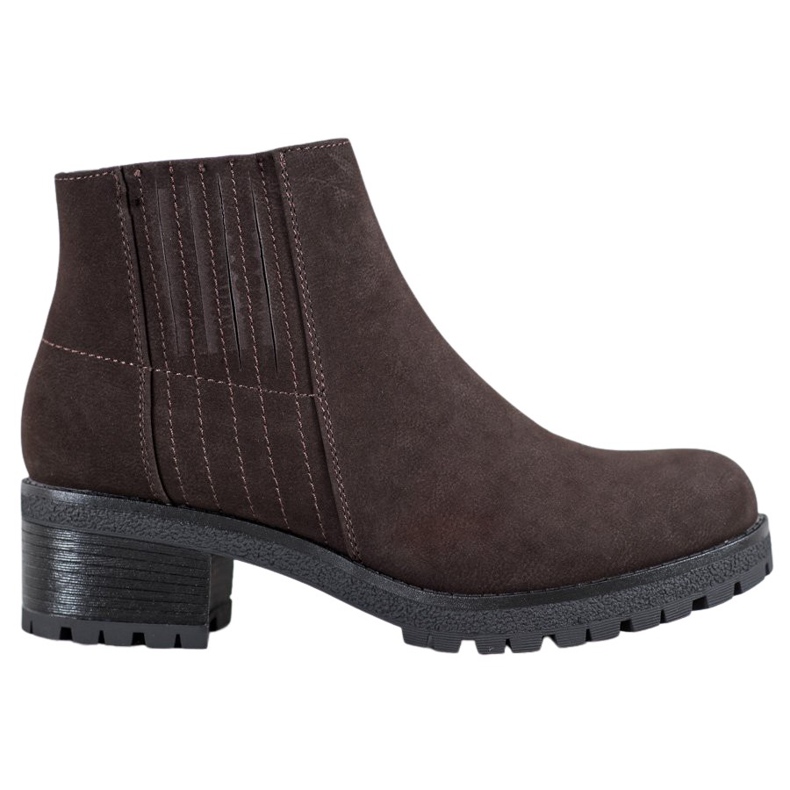 J. Star Botas marrones clásicas marrón