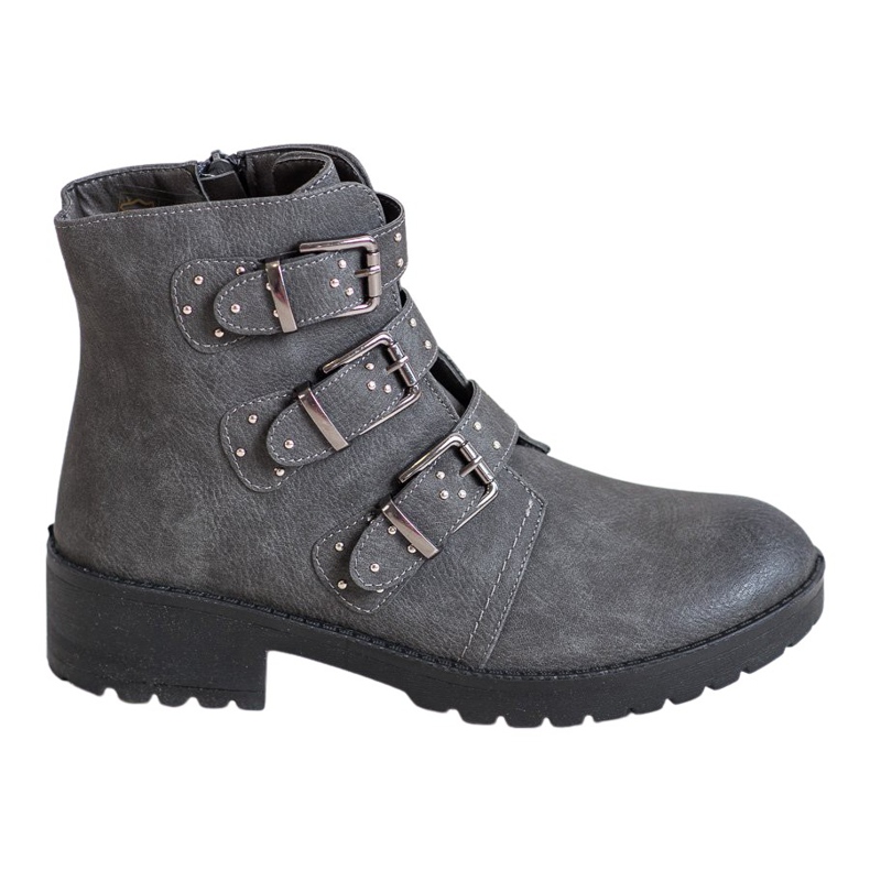 J. Star Trabajadores grises con cierres J. Star Trabajadores grises con cierres