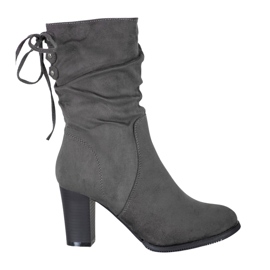 J. Star Botas altas grises