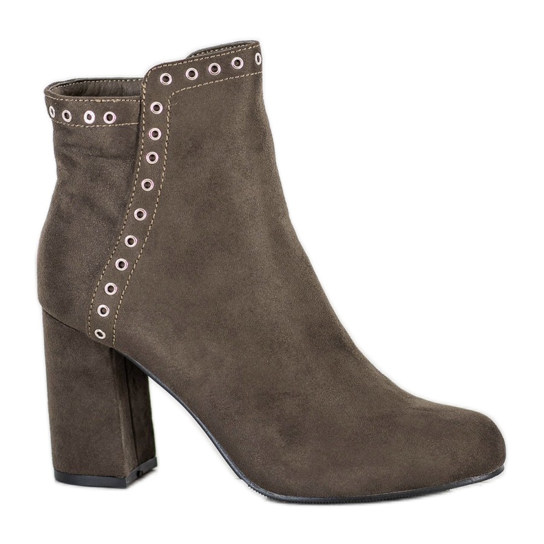 Evento Botas elegantes multicolor verde