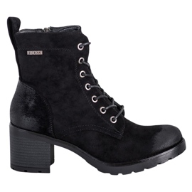 Botas de ante VINCEZA negro