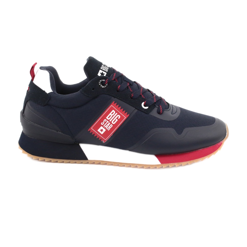 Zapatos Deportivos Big Star GG174182 Marine blanco rojo azul marino