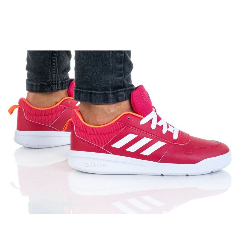 Zapatillas Adidas Tensaur K FV9449 azul marino rosado