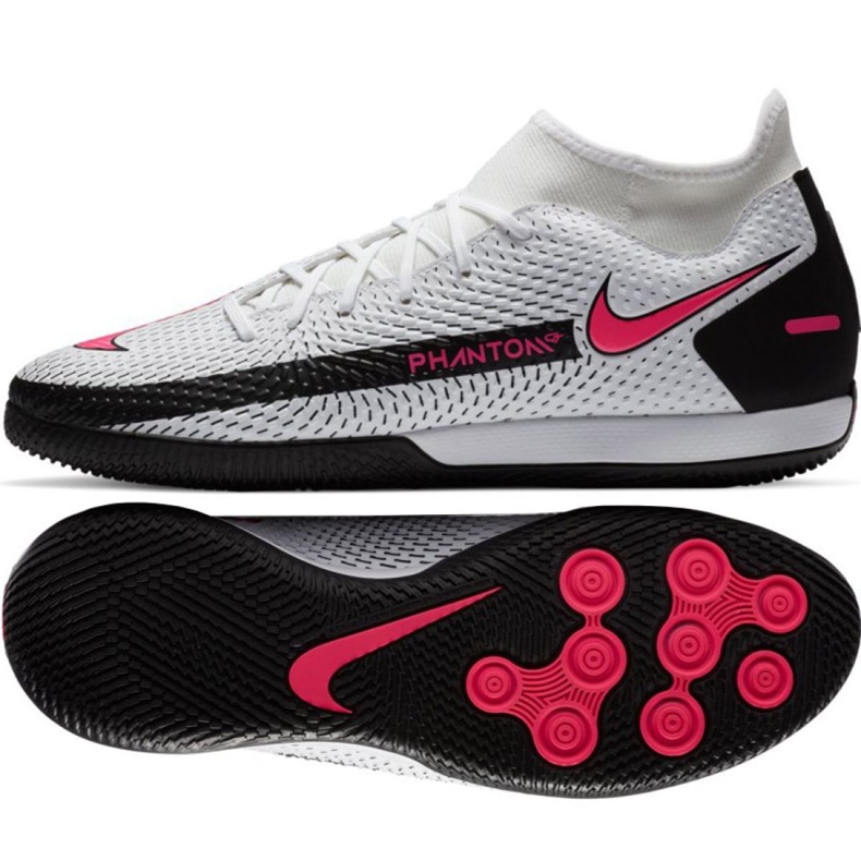 Zapatos de interior Nike Phantom Gt Academy Df Ic M CW6668-160 blanco blanco