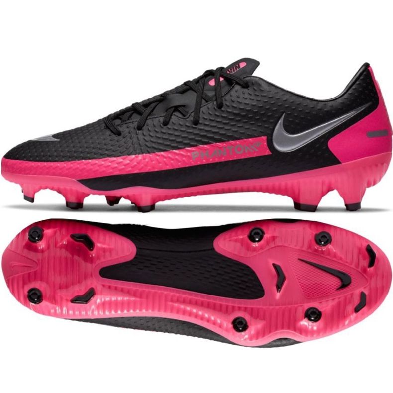 Zapatillas de fútbol Nike Phantom Gt Academy FG / MG M CK8460-006 multicolor negro