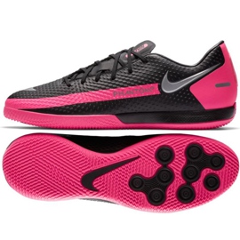 Zapatillas de fútbol Nike Phantom Gt Academy Ic M CK8467-006 negro multicolor
