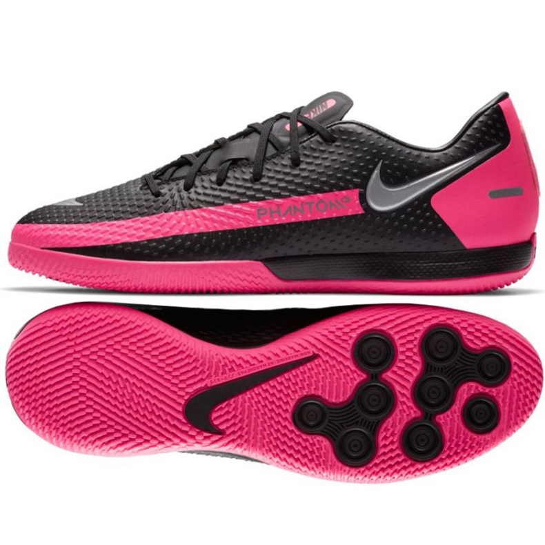 Zapatillas de fútbol Nike Phantom Gt Academy Ic M CK8467-006 multicolor negro