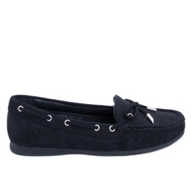 Mocasines de mujer negros RQ-1 Black Mocasines de mujer negros RQ-1 Black