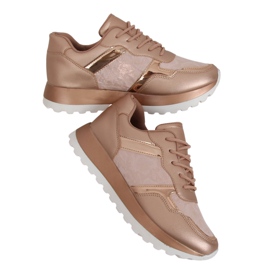Zapatillas deportivas de mujer Champagne 2019-447 Champagne rosa