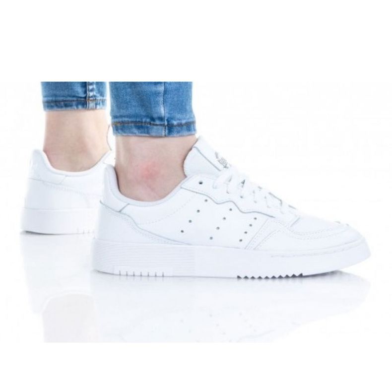 Zapatillas Adidas Supercourt Jr EE7726 blanco amarillo