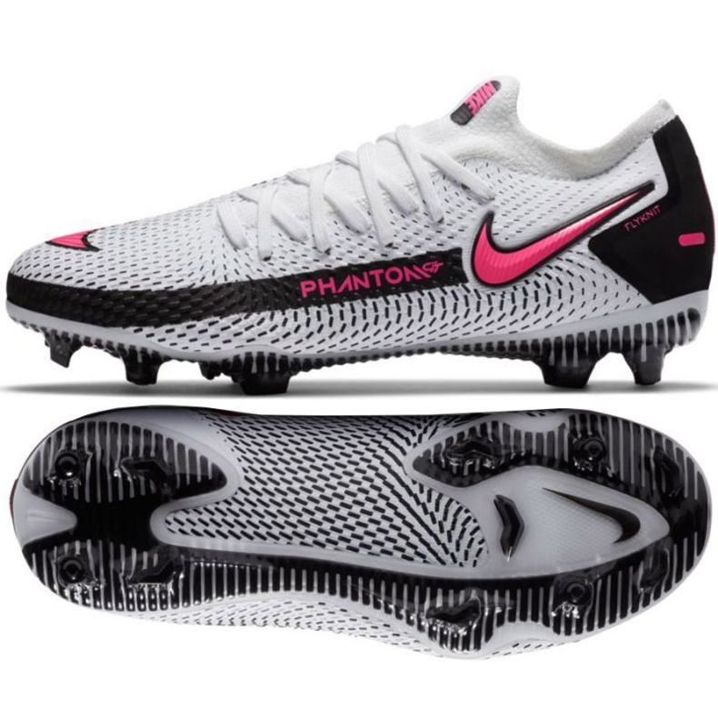 Zapatos de fútbol Nike Phantom Gt Elite Fg Jr CK8473-160 multicolor blanco